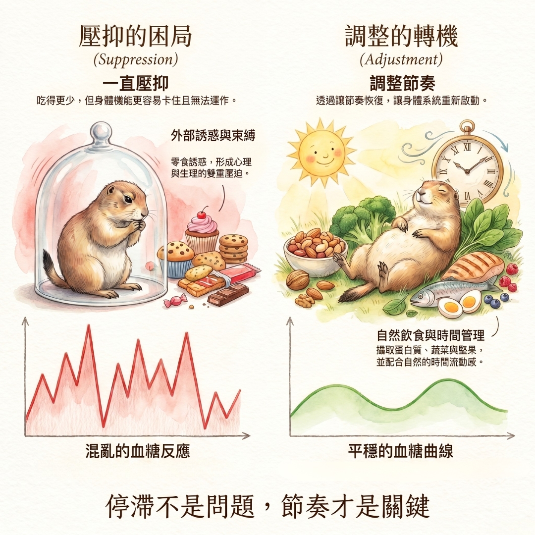 停滯期不是失敗，而是身體正在重新適應與調整