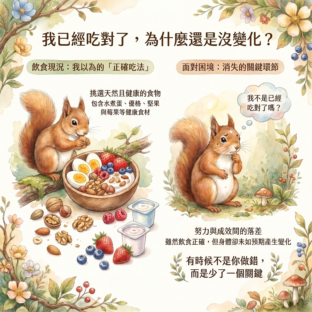 低GI飲食已經做了很多，卻還是沒有明顯變化