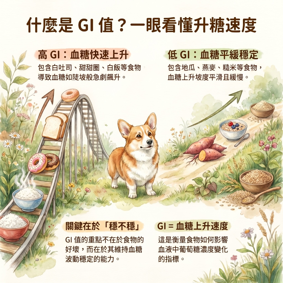 什麼是 GI 值：一眼看懂升糖速度與血糖穩定