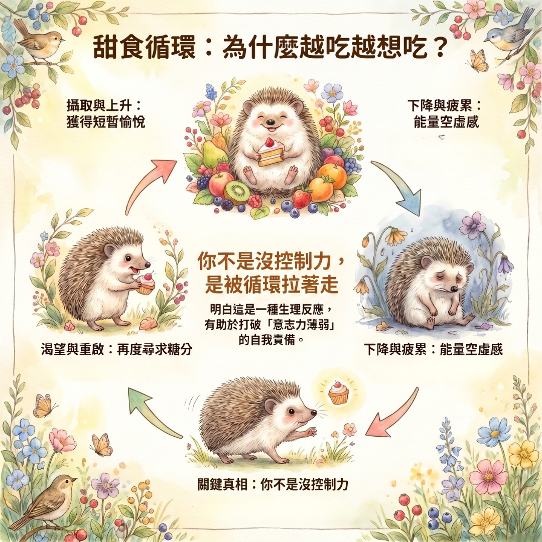 甜食循環：為什麼越吃越想吃