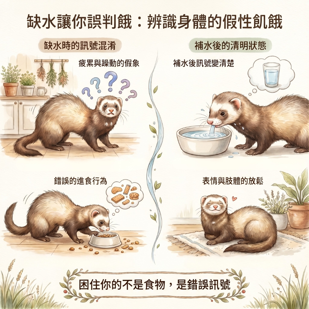 缺水讓你誤判餓：辨識身體的假性飢餓