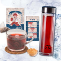酸梅湯｜梅湯綜合(B2組)｜梅湯茶包( 3入)+萃潤糖( 3入)+雙層玻璃瓶 (1入)_2