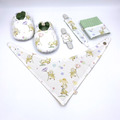 花兒雛鴨-(學步鞋+手帕+奶嘴夾+領巾+手帕夾)_1