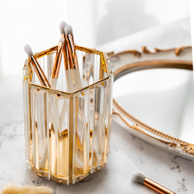 六角水晶收納罐