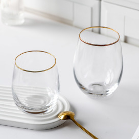 透明蛋型玻璃杯