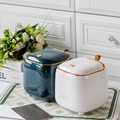 質感按壓式桌面垃圾桶_2