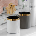 條紋金框落地垃圾桶(大)_1