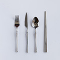 銀色精緻手柄餐具(4件組)_2