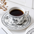 黑白小香風咖啡杯碟(2入)_1