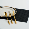 香檳金鏡面設計餐具(3件組)
