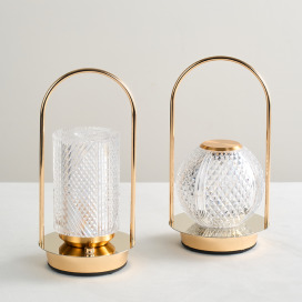 復古金屬手提造型氛圍燈