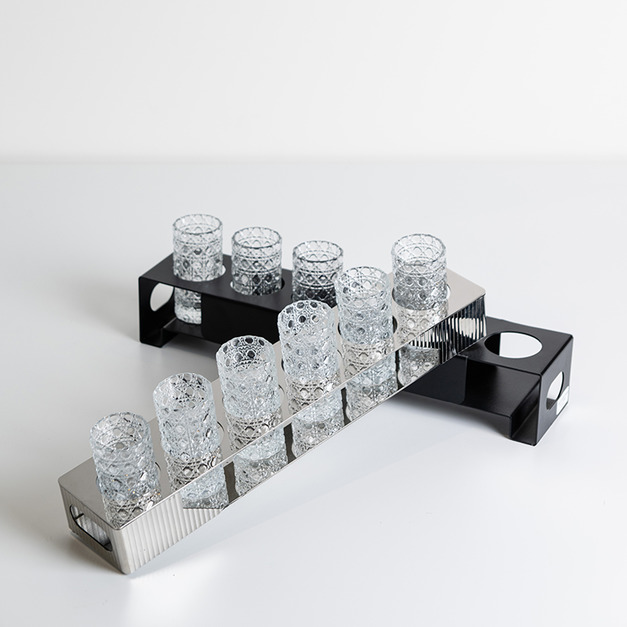 六格小酒杯架(含6酒杯)