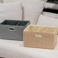可折疊編織收納籃_1