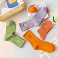 【S034】日系刺繡水果中筒襪(6色)_2