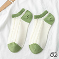 【S078】日系超質感抹茶色系低筒襪(8色)_10