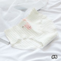 【HP014】日系綿柔捲捲花邊草莓兔舒適中腰內褲_8