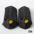 【S050】日系立體腳後跟刺繡笑臉低筒襪(10色)_9