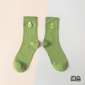 【S034】日系刺繡水果中筒襪(6色)_6
