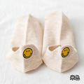 【S050】日系立體腳後跟刺繡笑臉低筒襪(10色)_10