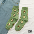 【S028】日系滿版水果中筒襪(6色)_8