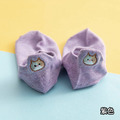 【S011】日系立體腳後跟刺繡貓咪低筒襪(10色)_7