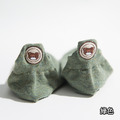 【S086】日系立體腳後跟刺繡圓圈小熊低筒襪(10色)_13