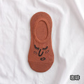 【S060】日系搞怪表情防滑船型低筒襪(10色)_13