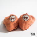 【S086】日系立體腳後跟刺繡圓圈小熊低筒襪(10色)_10