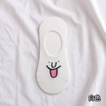 【S060】日系搞怪表情防滑船型低筒襪(10色)_7