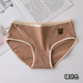 【HP030】日系綿柔立體徽章舒適中腰內褲_6