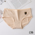 【HP030】日系綿柔立體徽章舒適中腰內褲_5