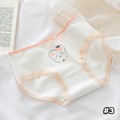 【HP040】日系綿柔草莓熊舒適中腰內褲_6