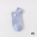 【S127】日系水藍刺繡小綿羊低筒襪(5色)_6