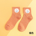 【S143】日系圓圈動物中筒襪(8色)_7