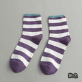 【S152】日系學院風條紋保暖中筒襪(8色)_10