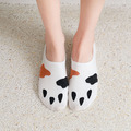 【S168】日系萌萌貓爪船型低筒襪(5色)_1
