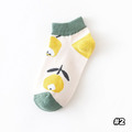 【S173】日系繽紛水果花朵低筒襪(14色)_5