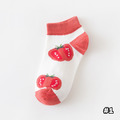 【S173】日系繽紛水果花朵低筒襪(14色)_4