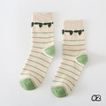 【S181】日系清新樹葉中筒襪(5色)_5