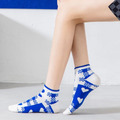 【S177】日系寶藍愛心笑臉低筒襪(5色)_3