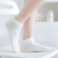 【S175】日系小清新格紋點點低筒襪(5色)_2