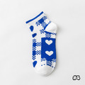 【S177】日系寶藍愛心笑臉低筒襪(5色)_7