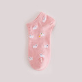 【S185】日系刺繡粉嫩小狗低筒襪(3雙1組)_5