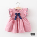 【BG047】日系荷葉邊蝴蝶結澎澎無袖洋裝(3色)_4