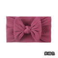 【BP001】歐美風大蝴蝶結寶寶柔軟髮帶(16色)_13