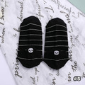 【S207】日系立體腳後跟刺繡熊貓低筒襪(5色)_7