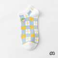 【S210】日系條紋熊低筒襪(5色)_7
