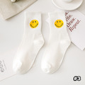 【S215】日系潮流大笑臉中筒襪(5色)_6