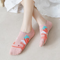 【S218】日系草莓兔兔船型低筒襪(5色)_3