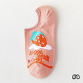 【S218】日系草莓兔兔船型低筒襪(5色)_7